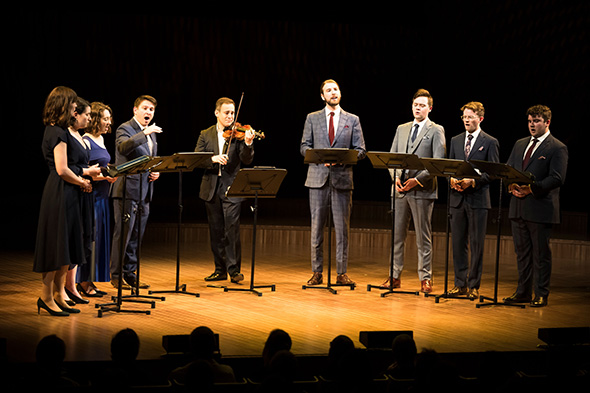 VOCES8 with Jack Liebeck at Sydney Opera House